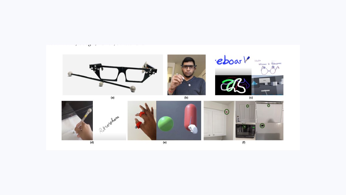 RetroSphere: Self-Contained Passive 3D Controller Tracking for Augmented Reality.